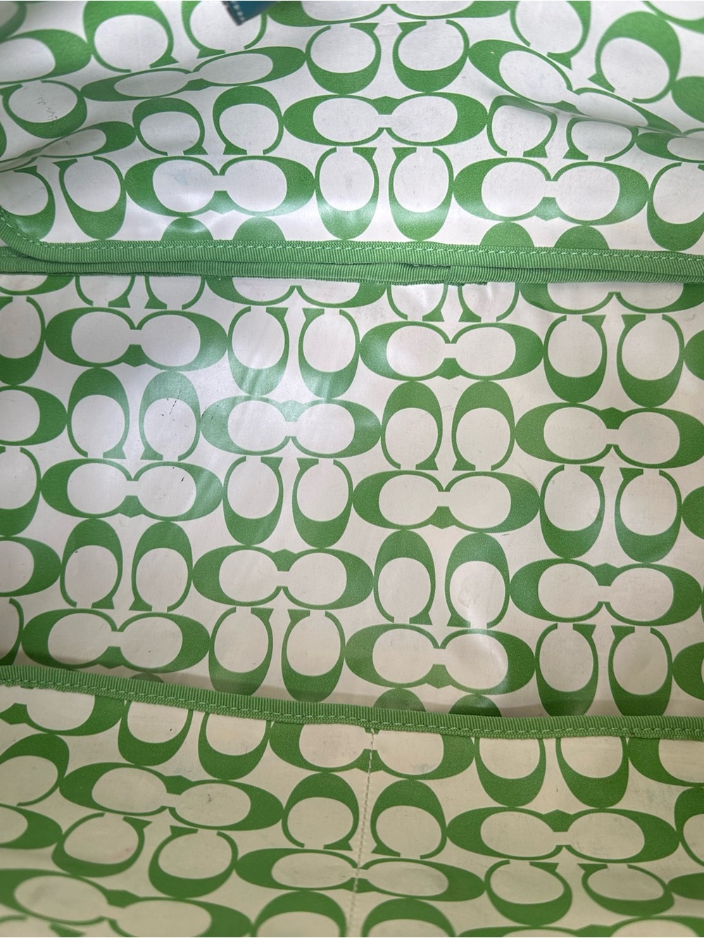 🍏Y2K Coach Hampton Large Tote 6262🍏 - Picture 8 of 9